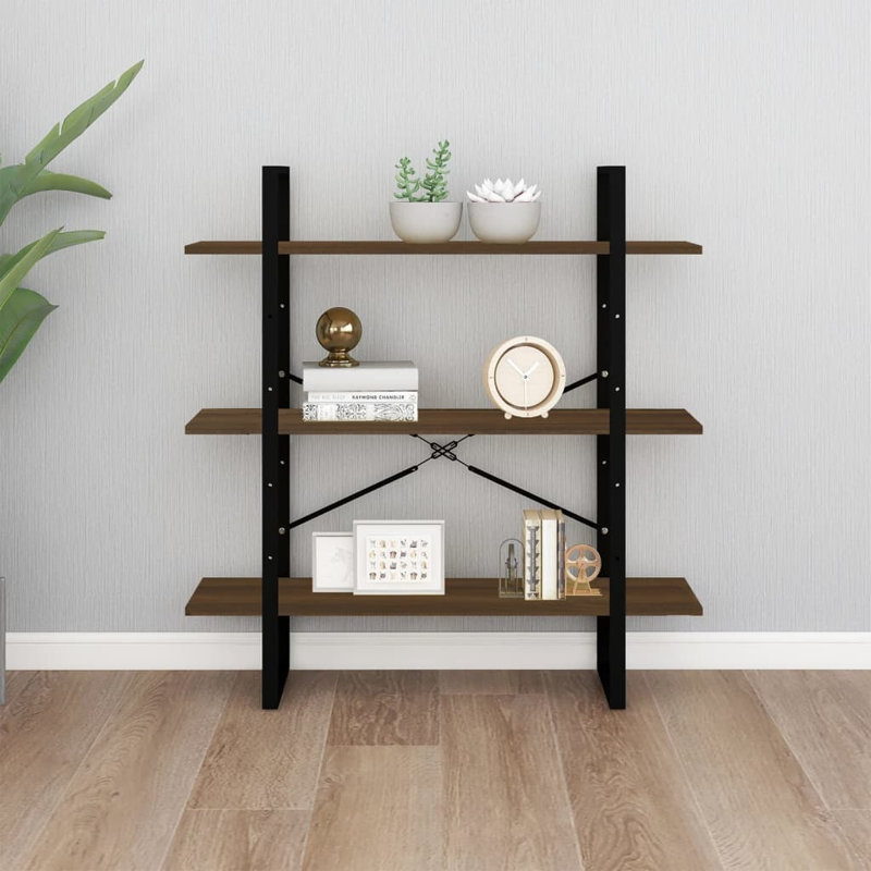 Hollaway 105cm 3 shelf Shelving Unit, 105cm H x 100cm W x 30cm D, White