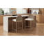 Ensemble de 2 tabourets de bar 29,5 po Farmhouse 29,5 po avec dossier en rotin-1731509089