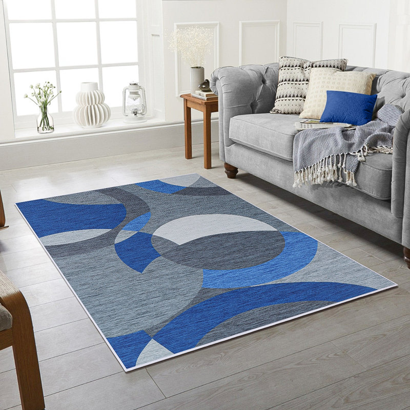 Bhushan Abstract Area Rug, Rectangle 200 x 290cm