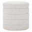 Neroli Upholstered Round Storage Ottoman-114572846