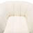 Venus Cream Fabric Chair W/ Contrasting Pillows & Gold Finished Metal Base-33485357
