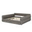 Structure de lit de jour rembourré avec port USB et 2 tiroirs, lit plateforme en laine d'agneau doux-399572267
