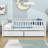 Twin Size 2 Drawers Wooden Daybed with Fence-1593223288