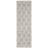 Ammundsen Geometric Machine Made Power Loom Polypropylene Area Rug in Light Grey/Beige-2121430402