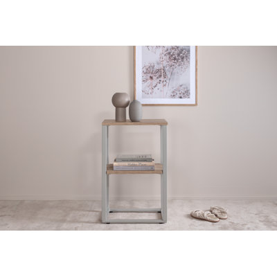 Karien 30cm W Steel Bedside Table