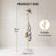 Coat Stand with Marble Base,Heavy Duty Free Standing Coat Rack with 8 Hooks-1414900607
