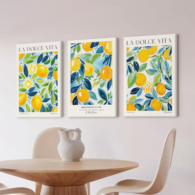 3 Piece Wrapped Canvas Print