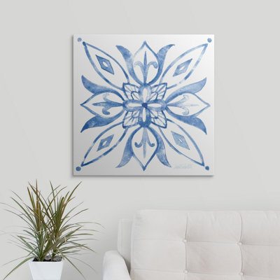 «Tile Stray II Blue» par Anne Tavoletti, impression