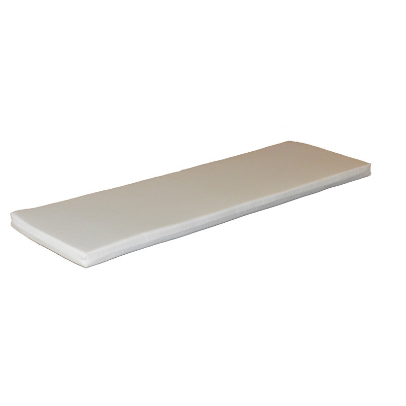 Coussin de banc intérieur / extérieur, Naturel, H 2 po x l 68 po x P 17 po