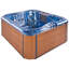Dakota Fields Allionna 240 Volt Acrylic Square Hot Tub-515215000