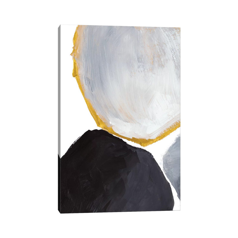 «All Year Round Abstract» par Lanie Loreth - reproduction d'art sur toile tendue, H 60 po x l 40po x P 1,5 po