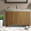 Meuble-lavabo moderne, bois de 48 pouces