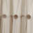 Linen Button Cotton Blend Tailored 29'' W Cafe Curtain-62170945-62170951