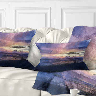 Landscape Reversible Throw Pillow