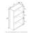 Barhorst Unfinished Bookcase-951689719