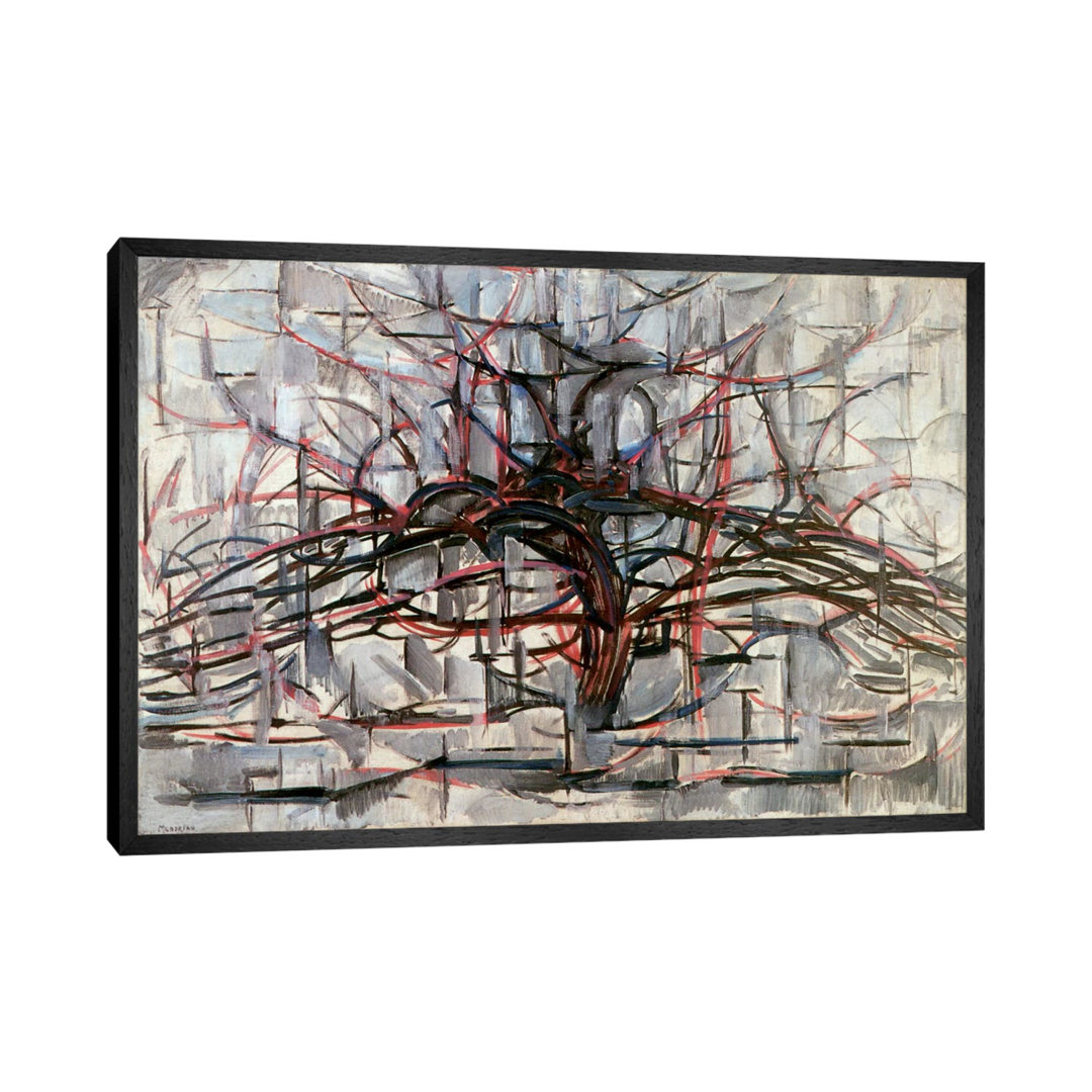 Tree, 1911 by Piet Mondrian - Wrapped Canvas Print