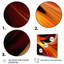 «Orange Abstract Warm Fractal Design V», reproduction sur toile-350411009-350411008