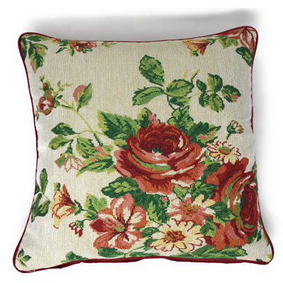 Tache Floral Pillow Cover