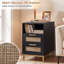 60cm W Metal Bedside Table-1322050447