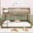Katienne Twin XL Over Queen Bunk Bed With Ladder And Guardrails-300845786