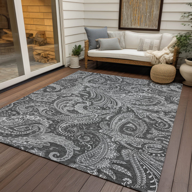 Tapis intérieur / extérieur Fareham avec envers antidérapant, Rectangulaire 3 pi x 5 pi