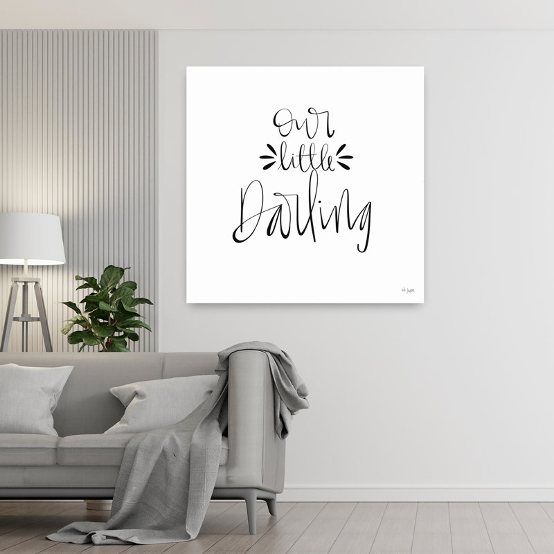 Our Little Darling, art contemporain abstrait, H 48 po x l 48 po