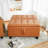 Ciara 35.43" Wide Button Tufted Square Storage Ottoman Upholstered Lift Top Large Ottoman Coffee Table-1681306232