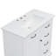 Meuble-lavabo élégant avec lavabo et rangement spacieux, idéal pour les salles de bain modernes