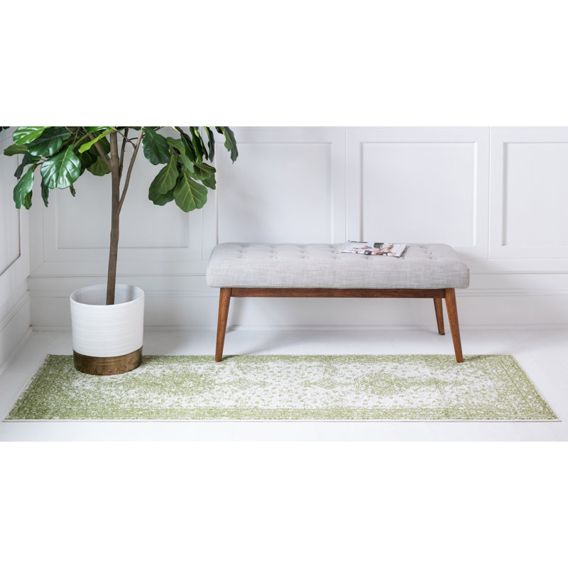 Geometric Indoor Rug, Runner 2' x 13'1"