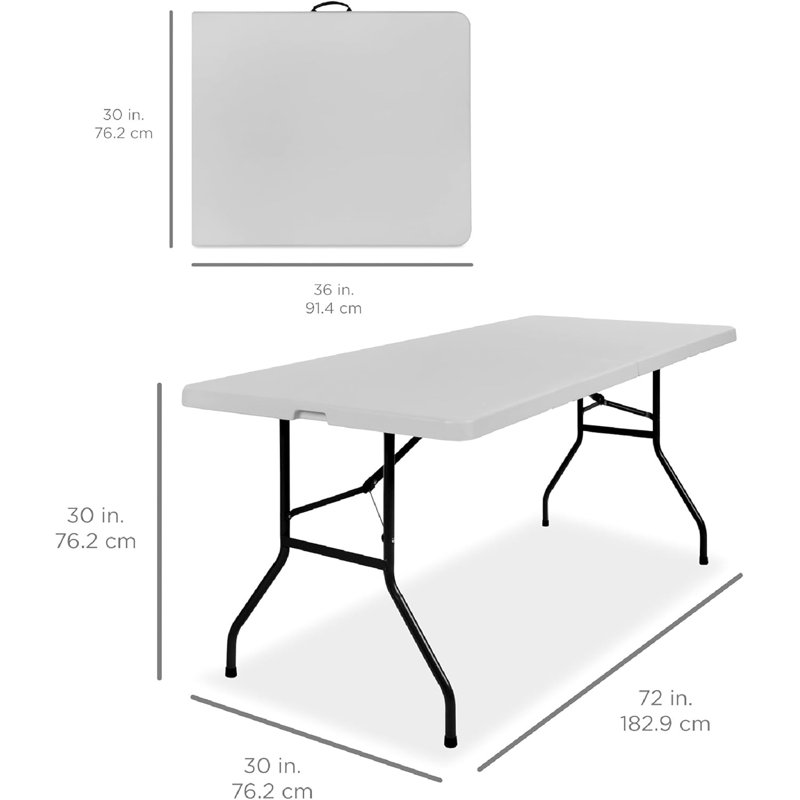 Table pliante en plastique