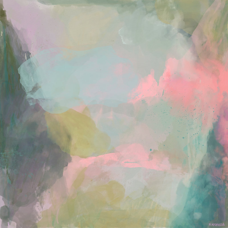 «Bhavjal Woolamai On Canvas» par Hayley Michelle, reproduction, H 12 po x l 12 po