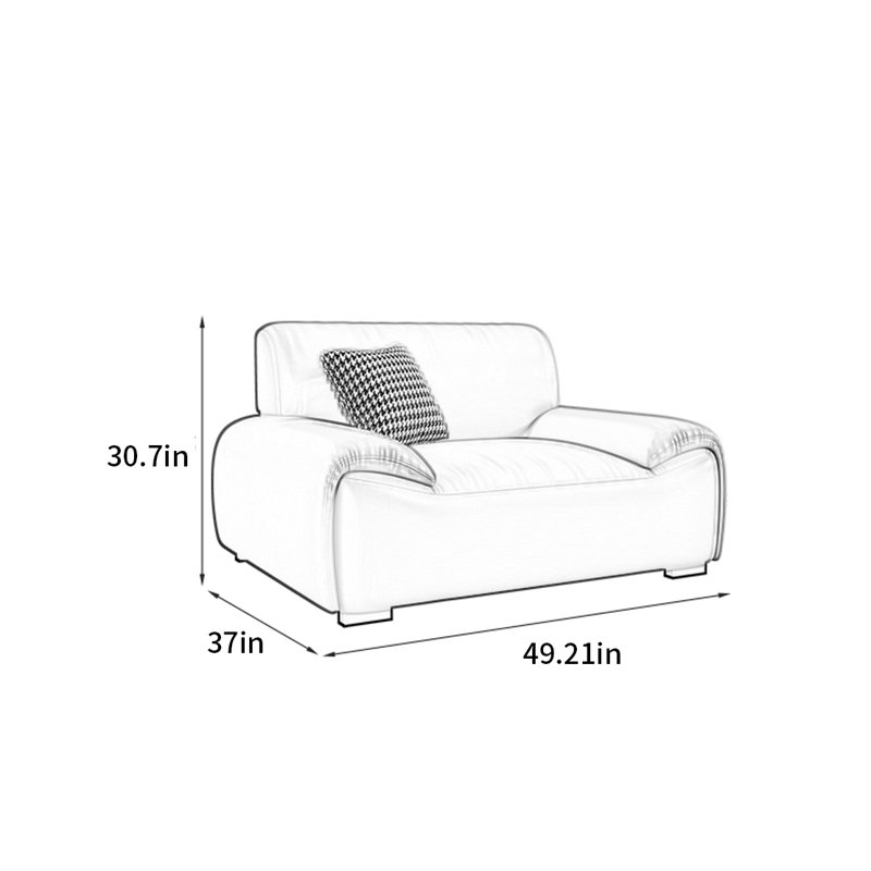 Canapé moderne simple de style américain