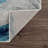Rectangle Bryian Abstract Power Loomed Polypropylene Area Rug in Blue/Grey/Beige-1267113629