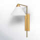 Raze Single Light Steel Dimmable Wallchiere