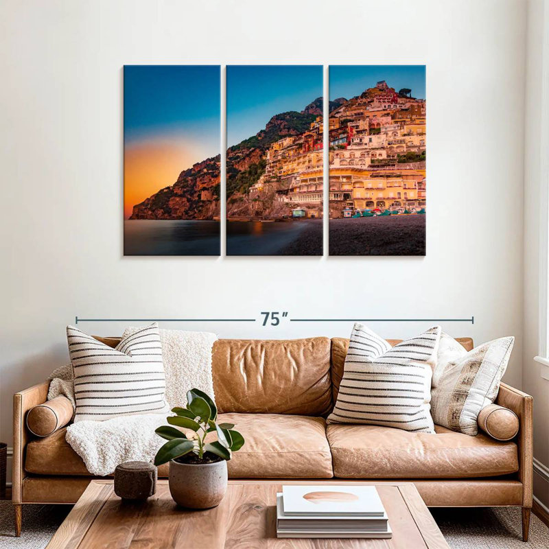 Gillard Positano Sunset, 36" H x 57" W