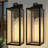(Bulbs Included) Dusk to Dawn Outdoor Lantern Wall Light Lamp Sconces Waterproof for For Porch Doorway-932517295