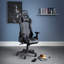 17 Stories Brooke-Jamie Adjustable Ergonomic Faux Leather Swiveling PC & Racing Game Chair in Black