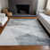 Premium Machine Washable Prisco Sky Rug