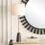Lampe de buffet en marbre noir Hedgepeth