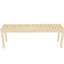 Banc d'entrée en bois massif, 52 po - Élégant et polyvalent vestibule fonctionnel et élégant