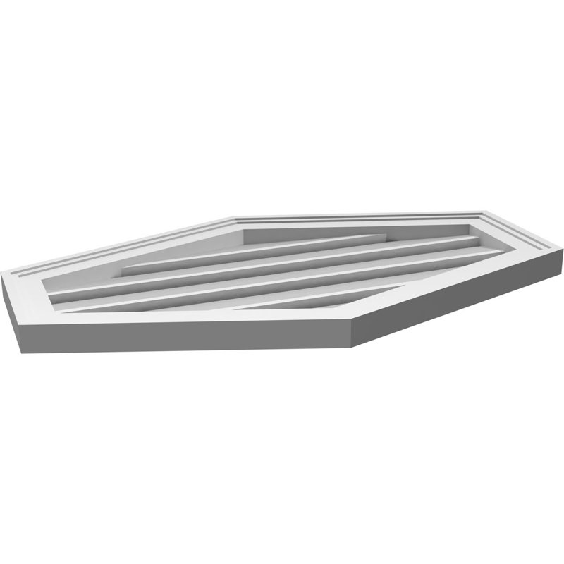Pente verticale verticale en uréthane 4 pi, H 1,5 po x l 30 po x L 18 po