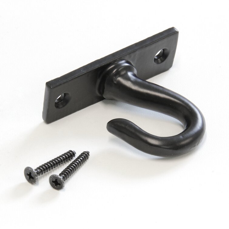 RCH Hardware HK-IR8396-55 Iron Ceiling Hook, 2.2 inch, Black