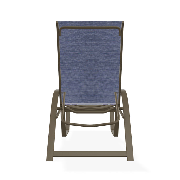 Holna Outdoor Rust-Resistant Metal Chaise Lounge