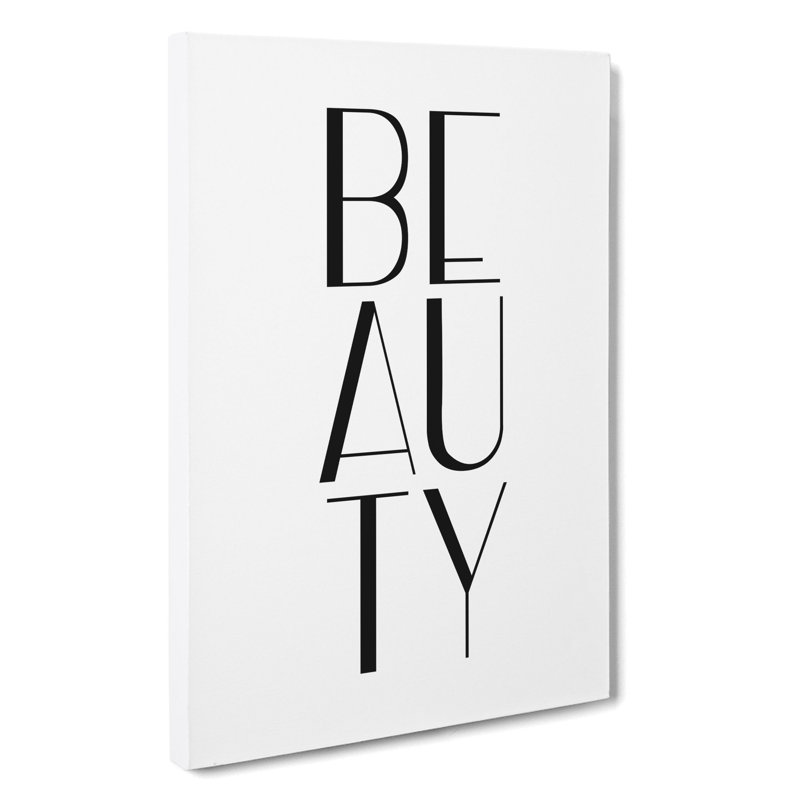Beauty - Wrapped Canvas Print, 50cm H x 35cm W x 3cm D