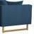 90" Velvet Square Arm Sofa with Reversible Cushions-1832535826