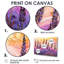 Été velours lavande prés sur agate I - décoration murale lavande-832077986-832077987-832077991