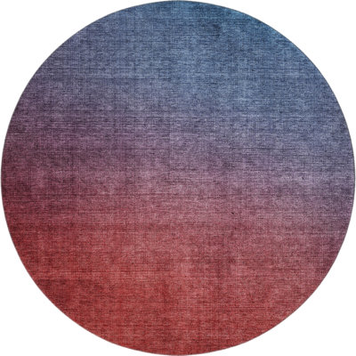 Premium Machine Washable Cerrito AMF587 Navy Rug