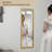 44" x 16" Framed Full Length Mirror, Wall-Mounted or Over the Door Mirror With 2 Adjustable Height -106774220
