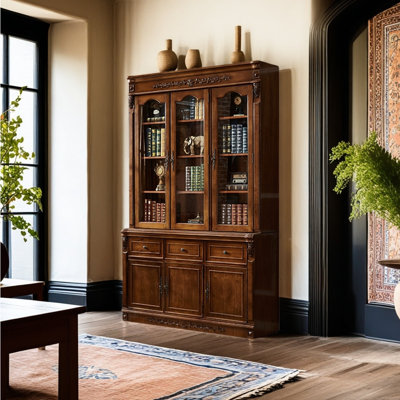 American country style bookcase