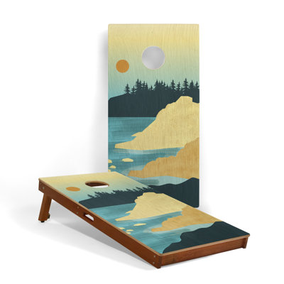 2X4 Acadia Cornhole Boards